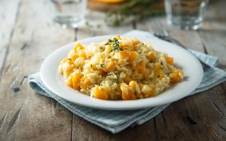 Ryż z dynią: karaibski przepis na dyniowe risotto