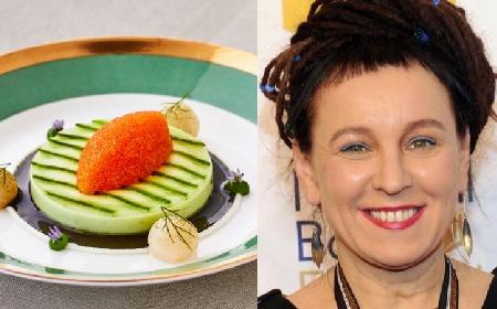 Olga Tokarczuk na bankiecie Nagrody Nobla jadła frykasy: zobacz menu noblowskiej kolacji