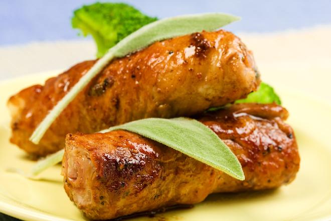 Saltimbocca z indyka - przepyszne roladki indycze pachnące szałwią